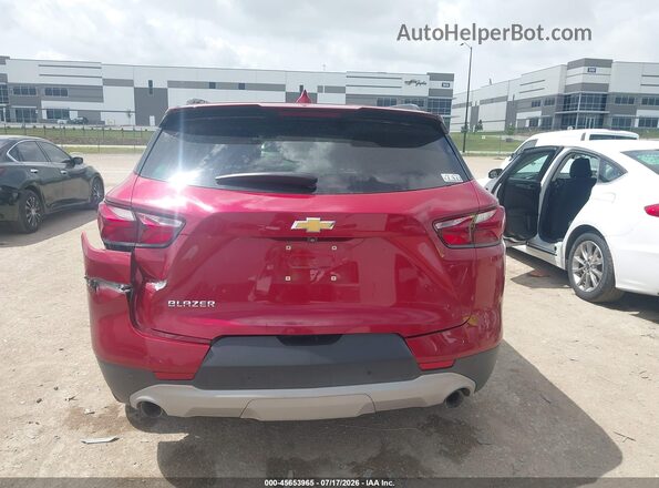 3GNKBCRS3KS642255 2019 CHEVROLET BLAZER Red 
