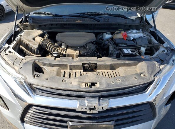 3GNKBCRS3LS645237 2020 CHEVROLET BLAZER Silver Vista del compartimento del motor
