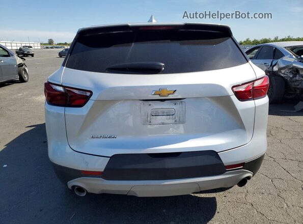 3GNKBCRS3LS645237 2020 CHEVROLET BLAZER Silver Vista trasera