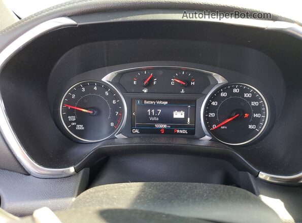 3GNKBCRS3LS645237 2020 CHEVROLET BLAZER Silver Vista del cuadro de instrumentos