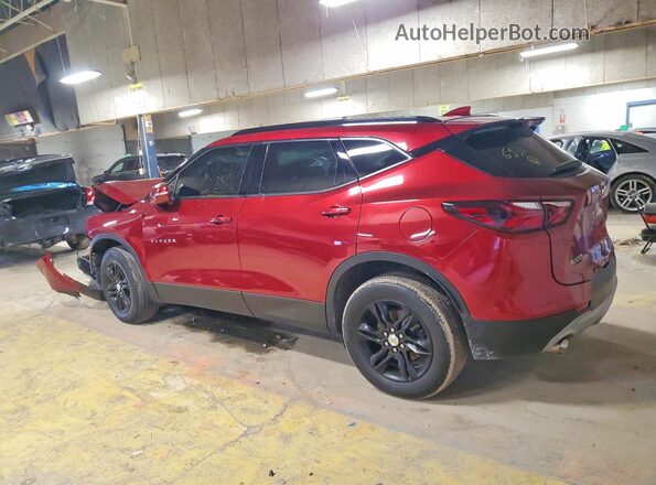 3GNKBCRS3LS653211 2020 CHEVROLET BLAZER Красный Задняя левая четверть