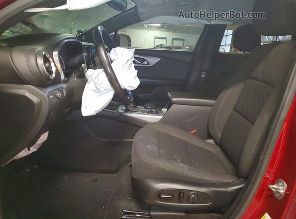 3GNKBCRS3LS653211 2020 CHEVROLET BLAZER Красный Вид салона спереди