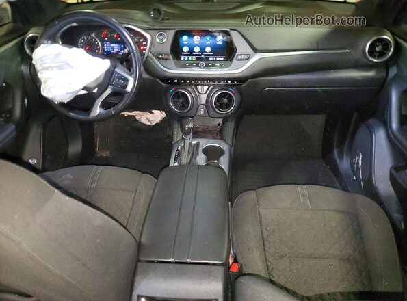 3GNKBCRS3LS653211 2020 CHEVROLET BLAZER Красный Вид панели приборов