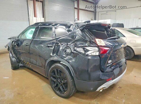 3GNKBCRS3MS501902 2021 CHEVROLET BLAZER Black Հետևի ձախ
