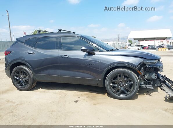 3GNKBCRS3MS557581 2021 CHEVROLET BLAZER Серый Вид задней части салона