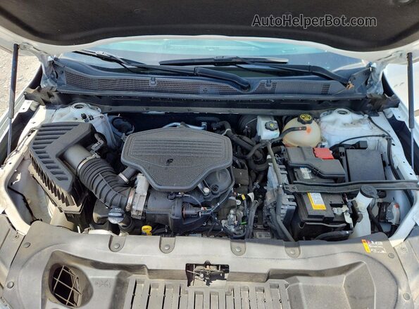 3GNKBCRS3MS574154 2021 CHEVROLET BLAZER Белый Вид подкапотного пространства
