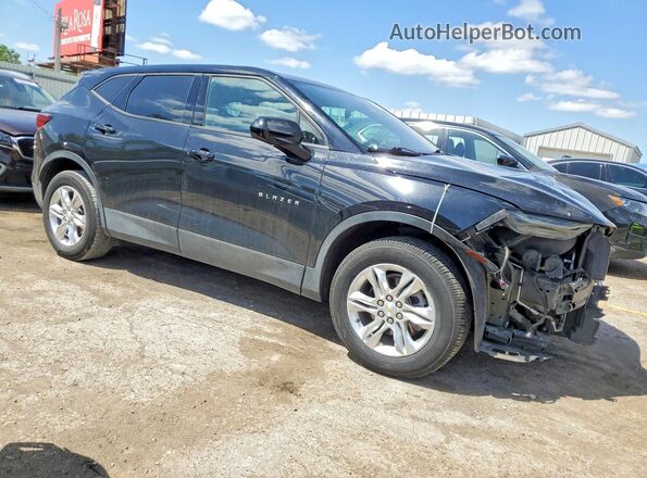 3GNKBCRS4MS571618 2021 CHEVROLET BLAZER Black Delantero derecho