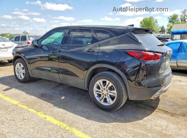 3GNKBCRS4MS571618 2021 CHEVROLET BLAZER Black Trasero izquierdo