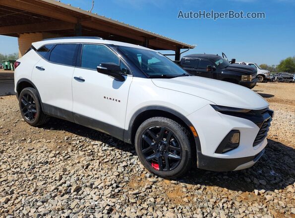 3GNKBCRS4MS574325 2021 CHEVROLET BLAZER White Przód prawy