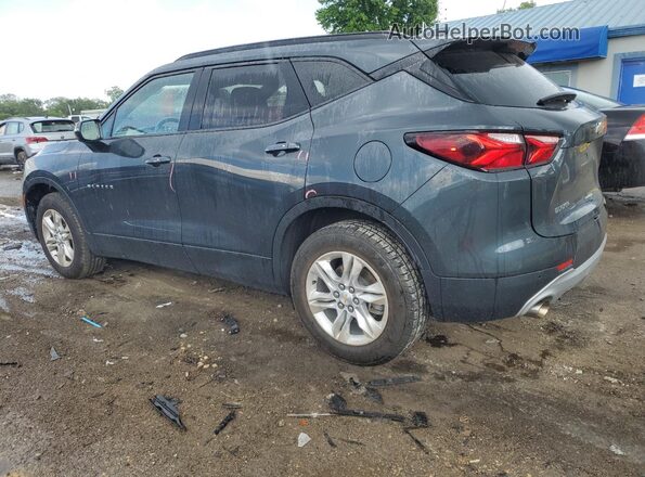 3GNKBCRS5LS656191 2020 CHEVROLET BLAZER Charcoal Trasero izquierdo