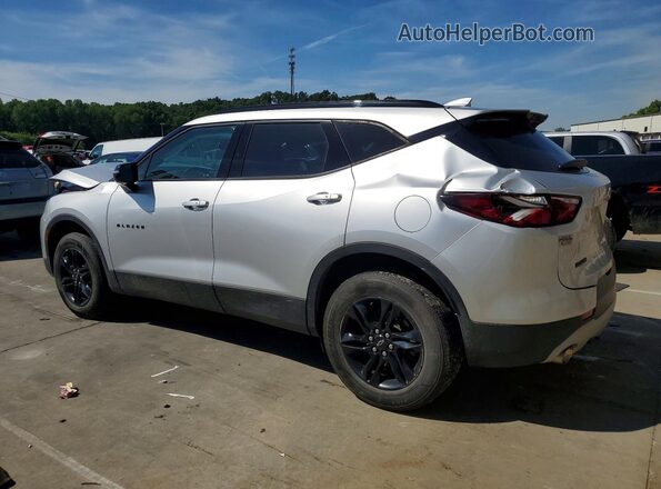 3GNKBCRS5MS553080 2021 CHEVROLET BLAZER Серебряный Задняя левая четверть