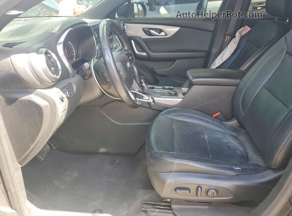 3GNKBCRS6LS531880 2020 CHEVROLET BLAZER Черный Вид салона спереди