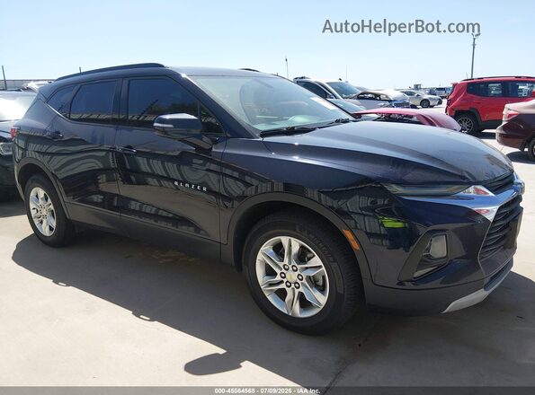 3GNKBCRS6LS589309 2020 CHEVROLET BLAZER Dark Blue უკანა სალონის ხედი