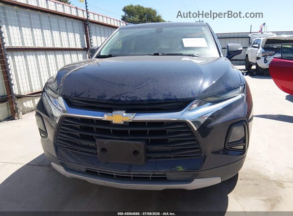 3GNKBCRS6LS589309 2020 CHEVROLET BLAZER Dark Blue ხელსაწყოთა პანელის ხედი