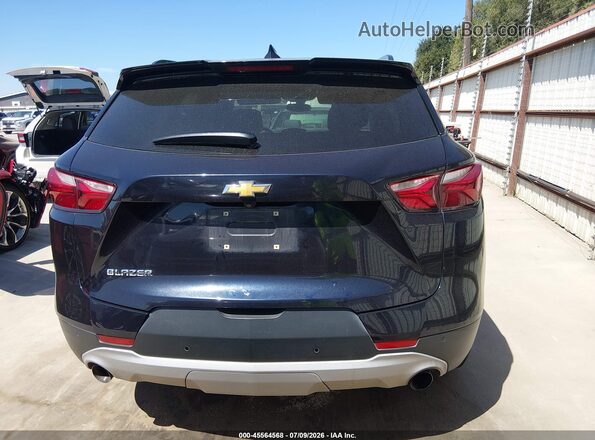 3GNKBCRS6LS589309 2020 CHEVROLET BLAZER Dark Blue 