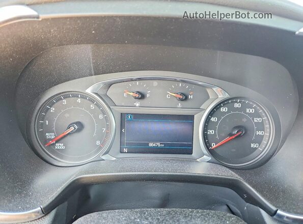 3GNKBCRS6MS535753 2021 CHEVROLET BLAZER Серый Вид щитка приборов