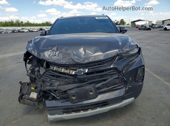 3GNKBCRS6MS567389 2021 CHEVROLET BLAZER Gray Front view
