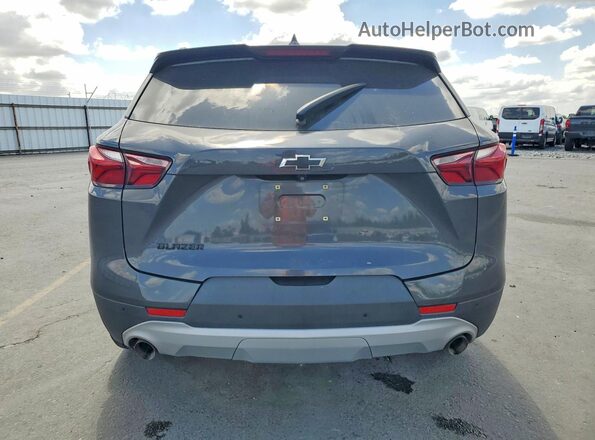 3GNKBCRS6MS567389 2021 CHEVROLET BLAZER Gray Rear view