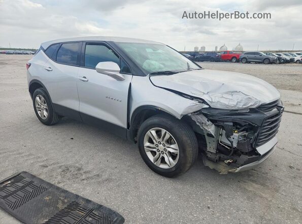 3GNKBCRS7LS604822 2020 CHEVROLET BLAZER Silver Передня права чверть