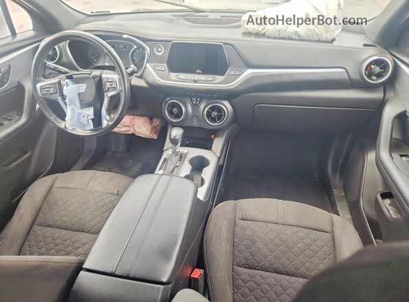 3GNKBCRS7LS604822 2020 CHEVROLET BLAZER Silver Вид панелі приладів