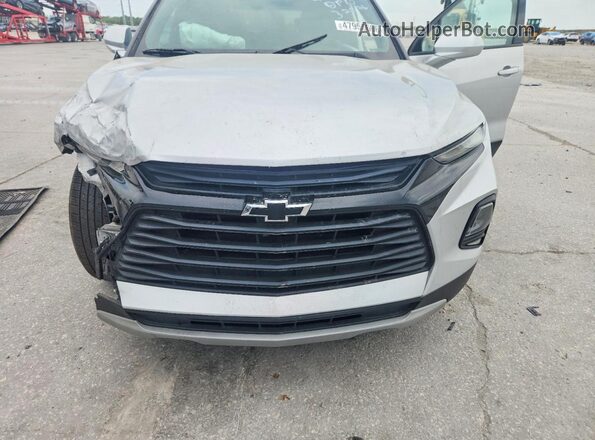 3GNKBCRS7LS604822 2020 CHEVROLET BLAZER Silver Вид підкапотного простору