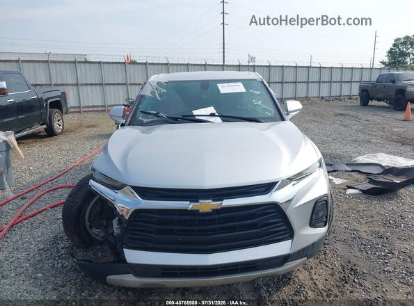 3GNKBCRS7LS644270 2020 CHEVROLET BLAZER Silver Вид щитка приладів