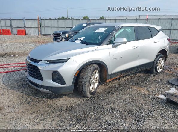3GNKBCRS7LS644270 2020 CHEVROLET BLAZER Silver Передня ліва чверть