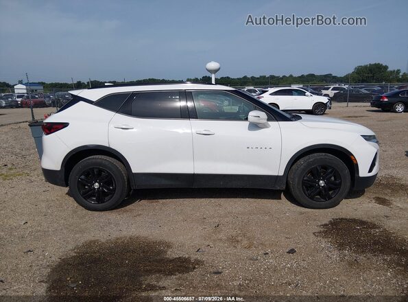 3GNKBCRS7LS727956 2020 CHEVROLET BLAZER White Vista interior trasera