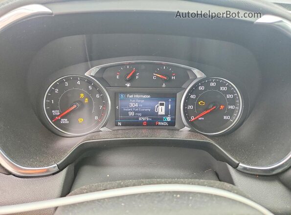 3GNKBCRS7MS536474 2021 CHEVROLET BLAZER Charcoal Widok zestawu wskaźników