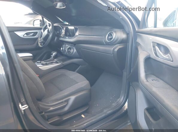 3GNKBCRS7MS546373 2021 CHEVROLET BLAZER Серый Вид салона спереди