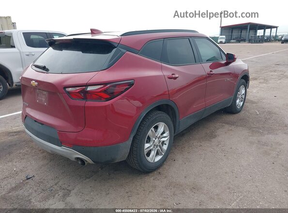 3GNKBCRS8LS559468 2020 CHEVROLET BLAZER Красный Задняя правая четверть