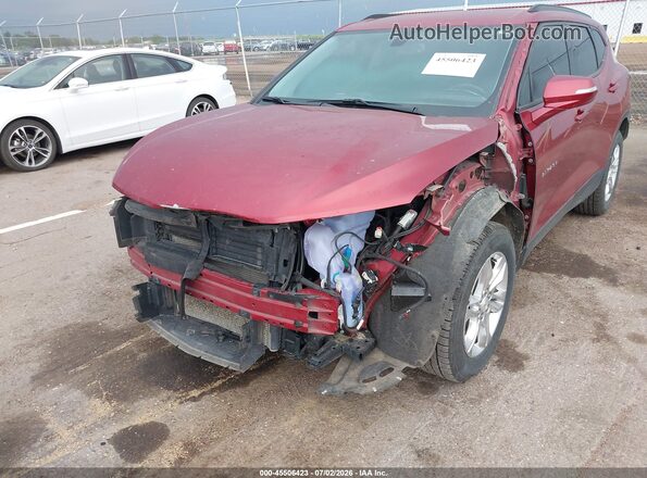 3GNKBCRS8LS559468 2020 CHEVROLET BLAZER Красный Вид спереди