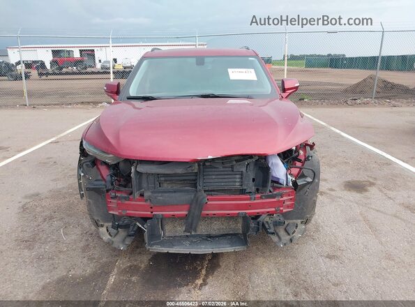 3GNKBCRS8LS559468 2020 CHEVROLET BLAZER Красный Вид щитка приборов