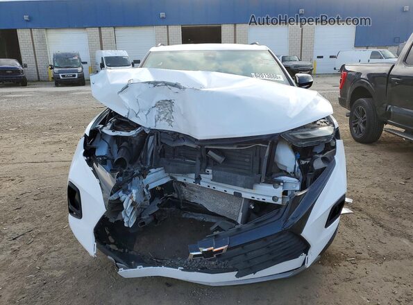 3GNKBCRS8MS551033 2021 CHEVROLET BLAZER White წინა ხედი