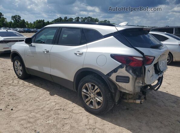 3GNKBCRS8MS556779 2021 CHEVROLET BLAZER Silver Tył lewy