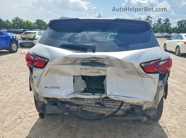 3GNKBCRS8MS556779 2021 CHEVROLET BLAZER Silver Widok z tyłu