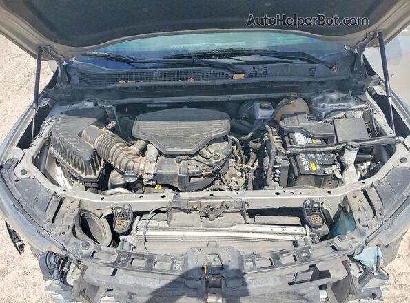 3GNKBCRS8MS556779 2021 CHEVROLET BLAZER Silver Widok komory silnika