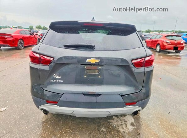 3GNKBCRS9KS569151 2019 CHEVROLET BLAZER Charcoal Vista trasera