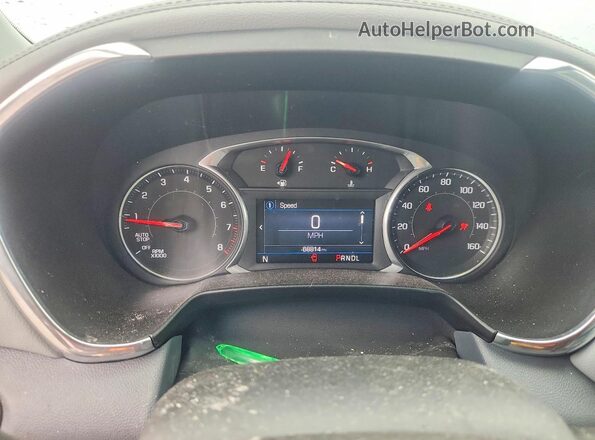 3GNKBCRS9KS569151 2019 CHEVROLET BLAZER Charcoal Vista del cuadro de instrumentos