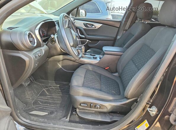 3GNKBCRS9KS650490 2019 CHEVROLET BLAZER Black Front interior view