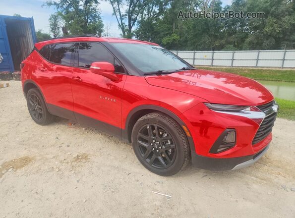 3GNKBCRS9MS573185 2021 CHEVROLET BLAZER Red Przód prawy