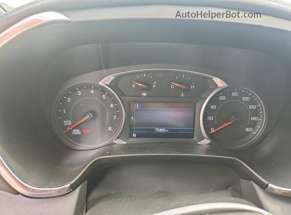 3GNKBCRS9MS573185 2021 CHEVROLET BLAZER Red Widok zestawu wskaźników