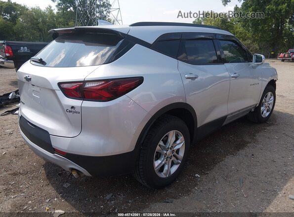 3GNKBCRSXLS656249 2020 CHEVROLET BLAZER Серебряный Задняя правая четверть