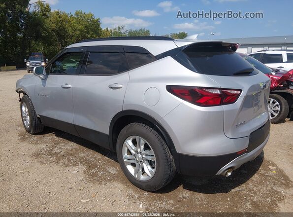 3GNKBCRSXLS656249 2020 CHEVROLET BLAZER Серебряный Задняя левая четверть