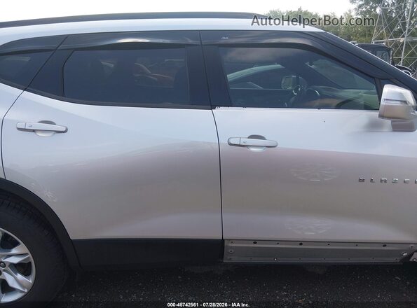 3GNKBCRSXLS656249 2020 CHEVROLET BLAZER Серебряный Панорамный вид салона 360°