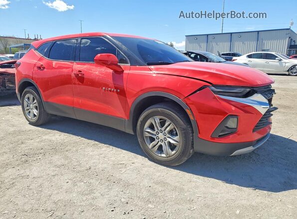 3GNKBCRSXMS516543 2021 CHEVROLET BLAZER Red Przód prawy