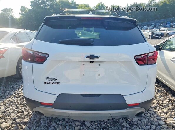 3GNKBCRSXMS565516 2021 CHEVROLET BLAZER White Հետևի տեսք