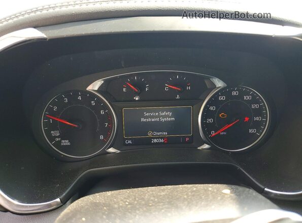 3GNKBDR41RS182529 2024 CHEVROLET BLAZER Gray ხელსაწყოთა პანელის ხედი