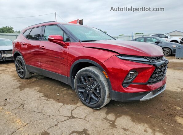 3GNKBDR49RS277386 2024 CHEVROLET BLAZER Red Delantero derecho