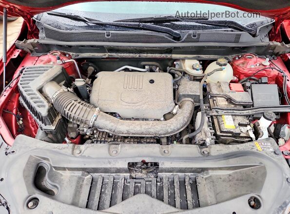 3GNKBDR49RS277386 2024 CHEVROLET BLAZER Red Vista interior trasera